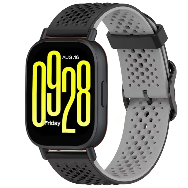 Breathable Sport Silicone Strap - 20mm/22mm, Universal Fit