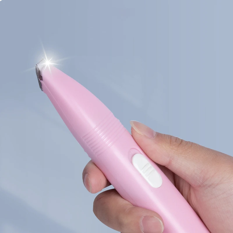 Dog Hair Trimmer Portable Electric Mini Pet Hair Trimmer for Dogs ats Low Noise for Trimming Around Paws Eyes Ears Face
