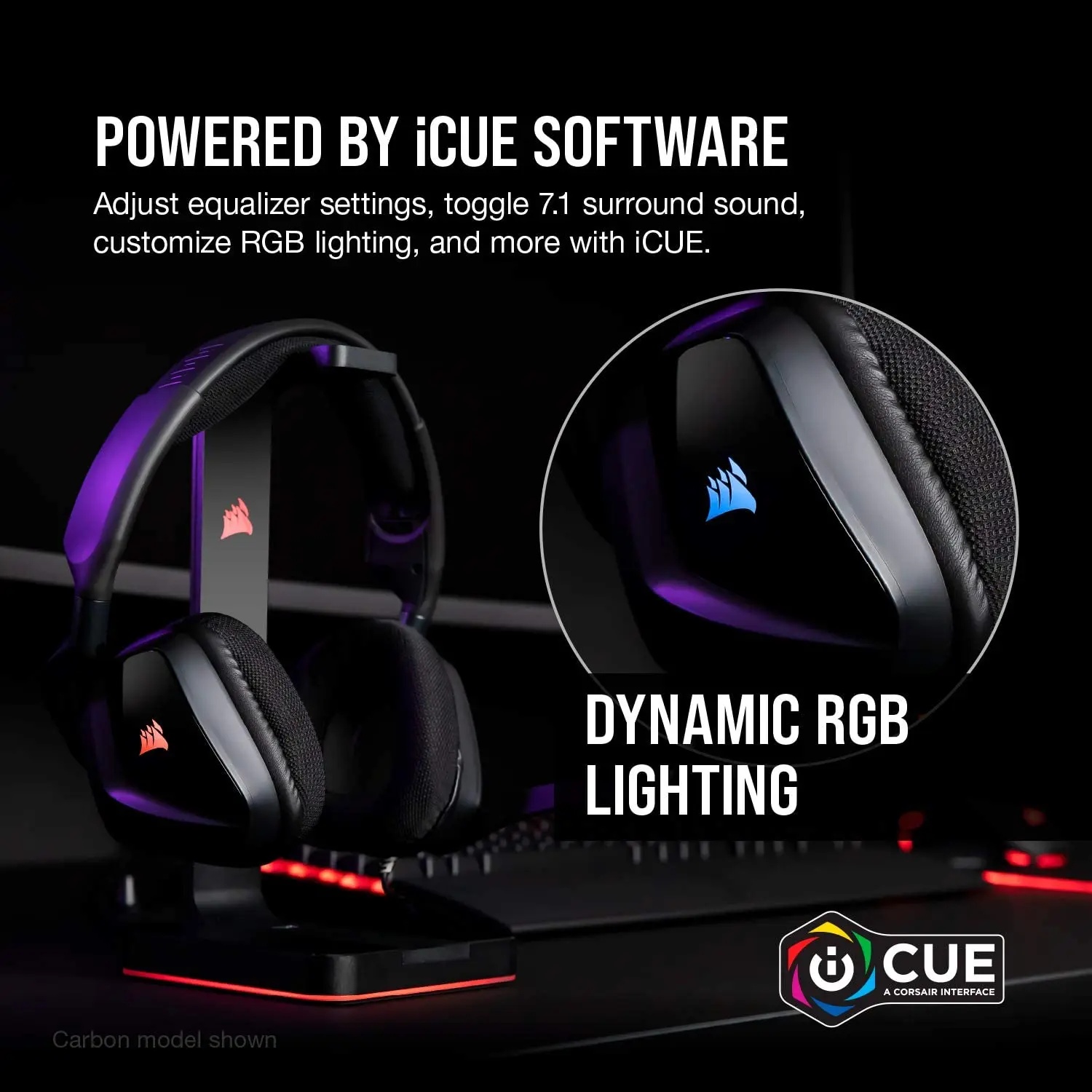 Headset Corsair RGB Elite White