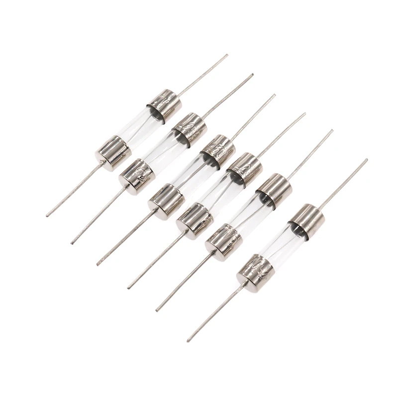 

1000PCS 5*20mm Axial Glass Fuse Fast Blow 250V With Lead Wire 5*20 F 0.5A/1A/2A/3A/3.15A/4A/5A/6.3A/8A/10A/12A/15A The fuse tube