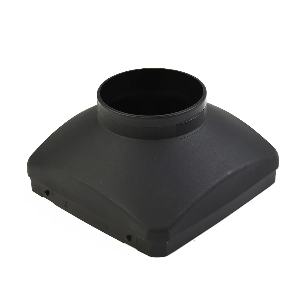 High Temperature Resistance, Durable 75mm Black Single Hole Outlet Cover for Air Diesel Parking Heater Trucks, Easy to Install