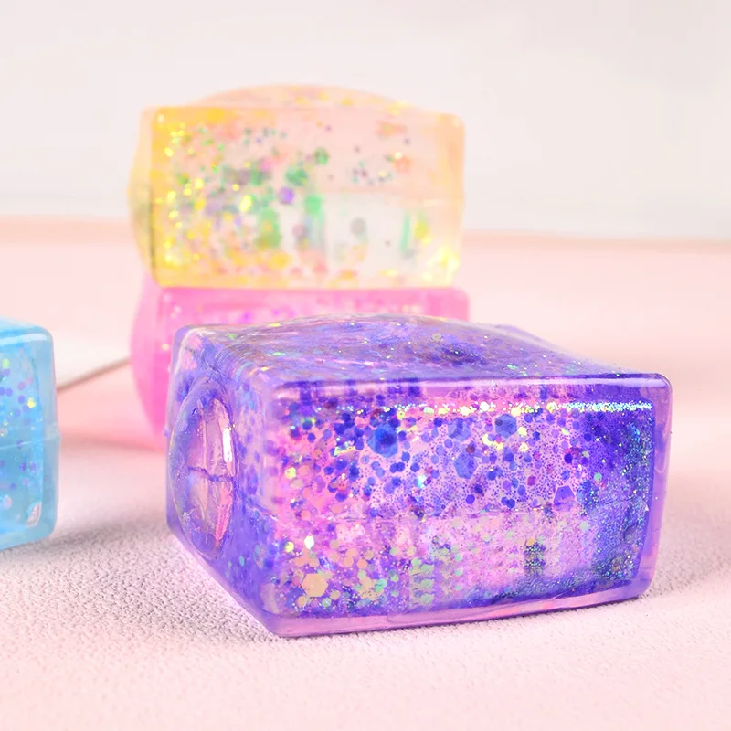 Squishy Aurora Maltose Balls Tofu Cubes Anti-Stress Stress Balls Adult Stress Relief Sensory Toys Irritability Autism Kids Gifts 3