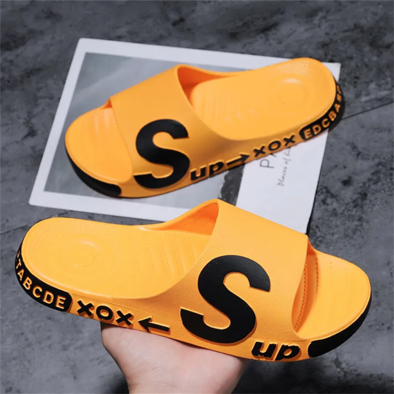

2023 New Men's Slippers Trend Sports Slippers Anti Slip Durable Outdoor Slippers Summer Sandals Slippers Luxury Sandals Bathroom