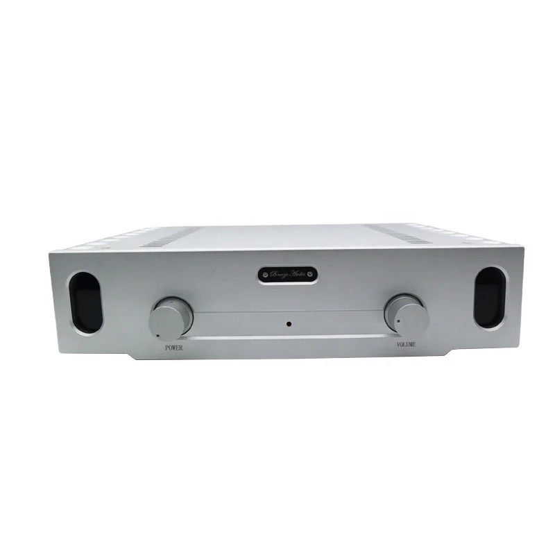 BRZHIFI 933 chassis aluminum shell class AB amplifier professional amplifier HIFI stereo amplifier speaker