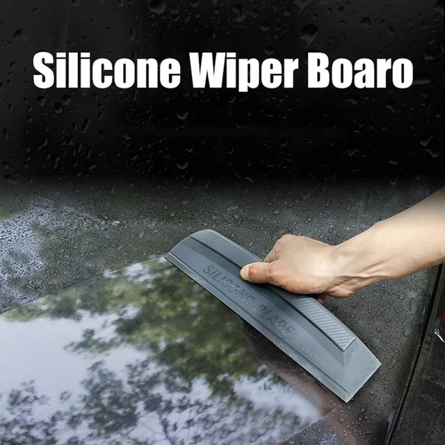 Silicone Car Squeegee, Perfect For Fast Drying Of Cars, Flexible