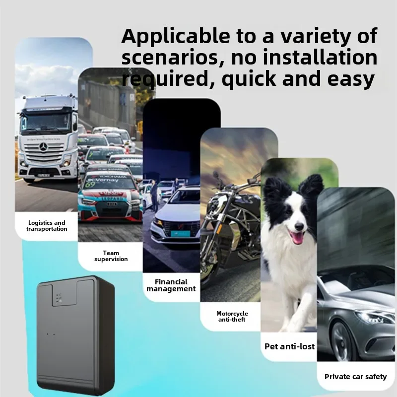 GPS locator 4G car mounted strong magnetic Beidou positioning anti-theft device long-range intelligent terminal Q12 locator
