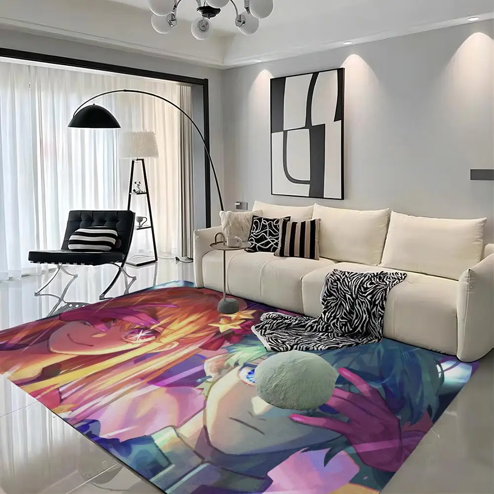 

Anime Oshi No Ko Hoshino Floor Mat Entrance Door Mat Rectangle Anti-slip Home Soft Badmat Front Door Outdoor Mat Toilet Rug