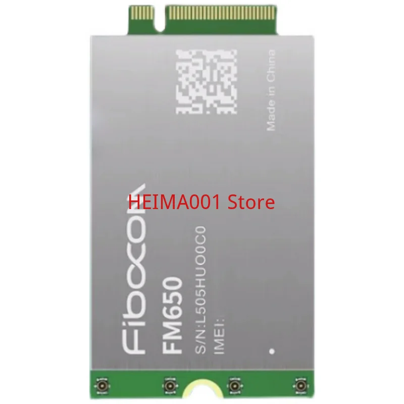

Guanghetong FM650-CN Domestic Zhanrui Platform Industrial 5G Module Supports Serial Communication USB Ethernet