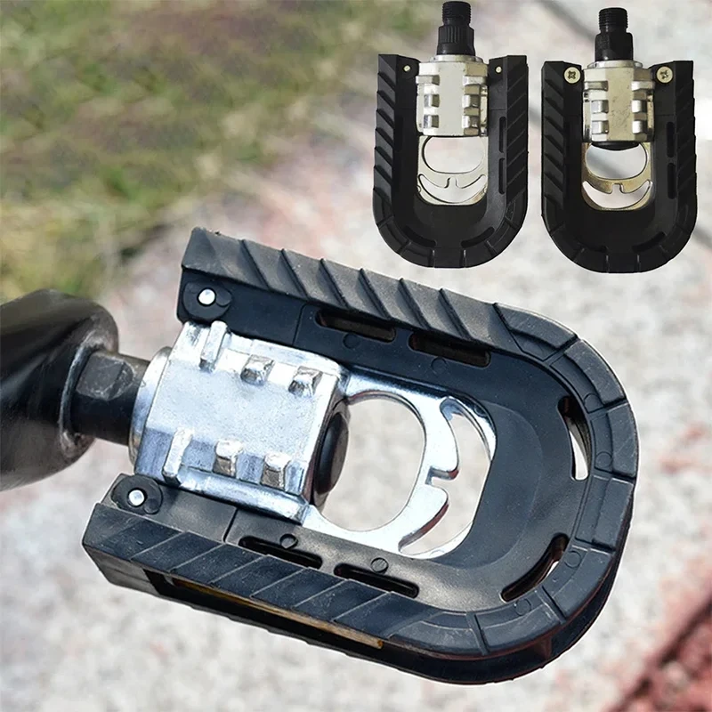 Folding Aluminum Bike Pedals with Reflectors 6