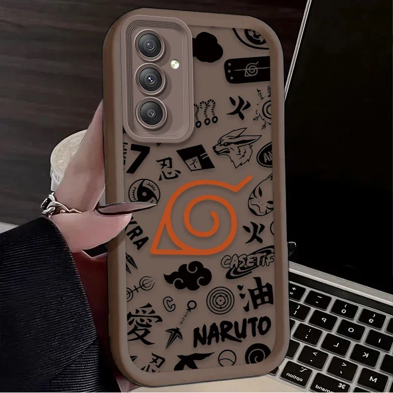 Anime N-NARUTOS Shockproof Silicone Phone Case