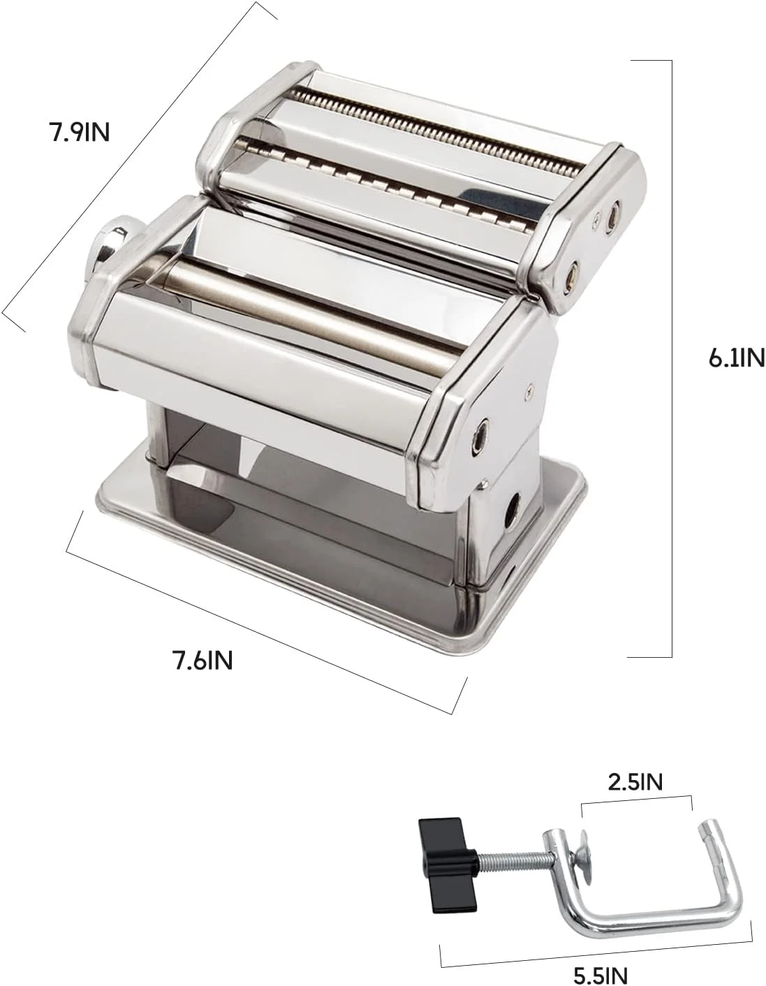 Pasta Maker Set Ravioli Attachment Drying Rack