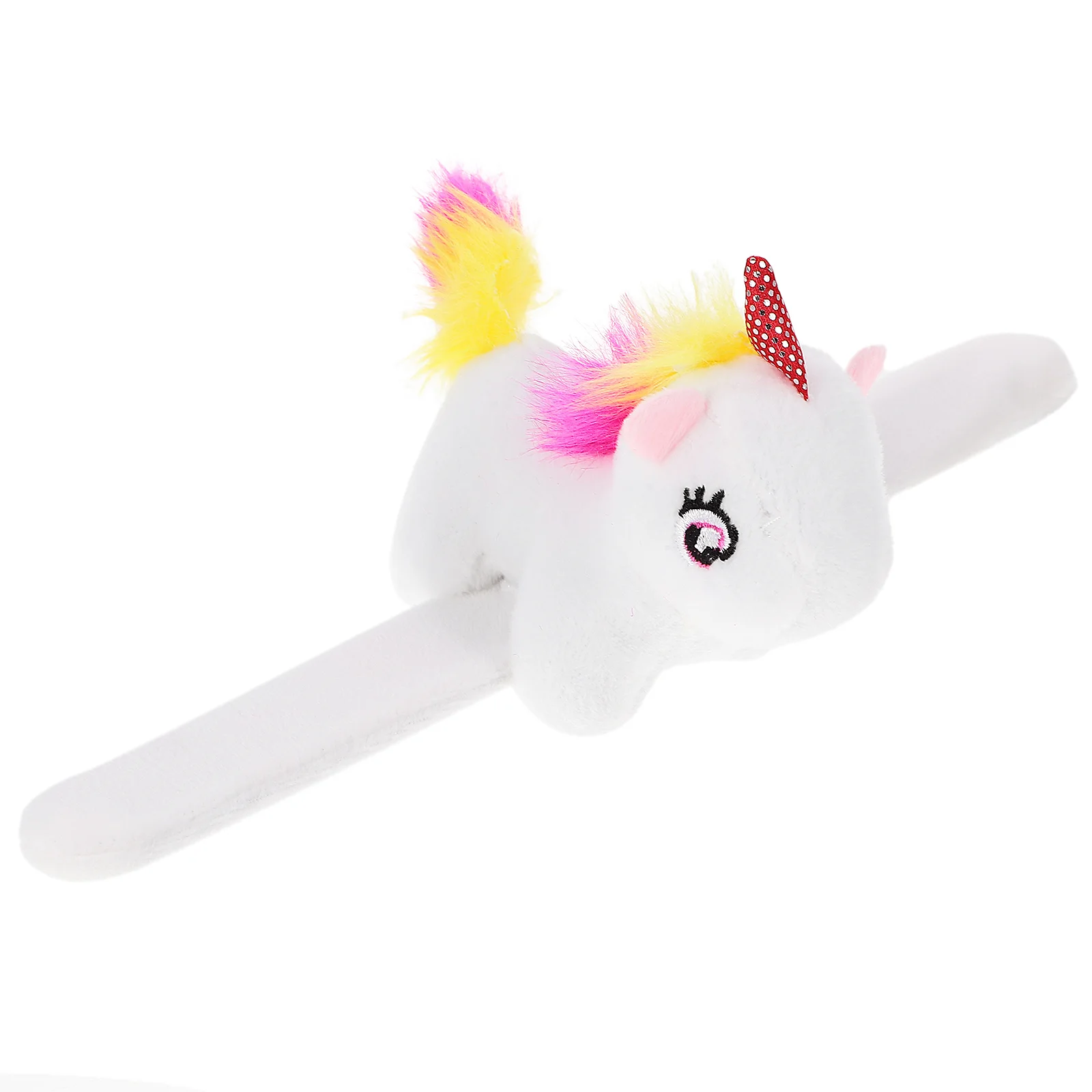 

Animal Slap Bracelet Cartoon Unicorn Slap Wrist Band Lovely Animal Slap Kids Party Gift Plush Unicorn Embrace Flap Ring Bracelet