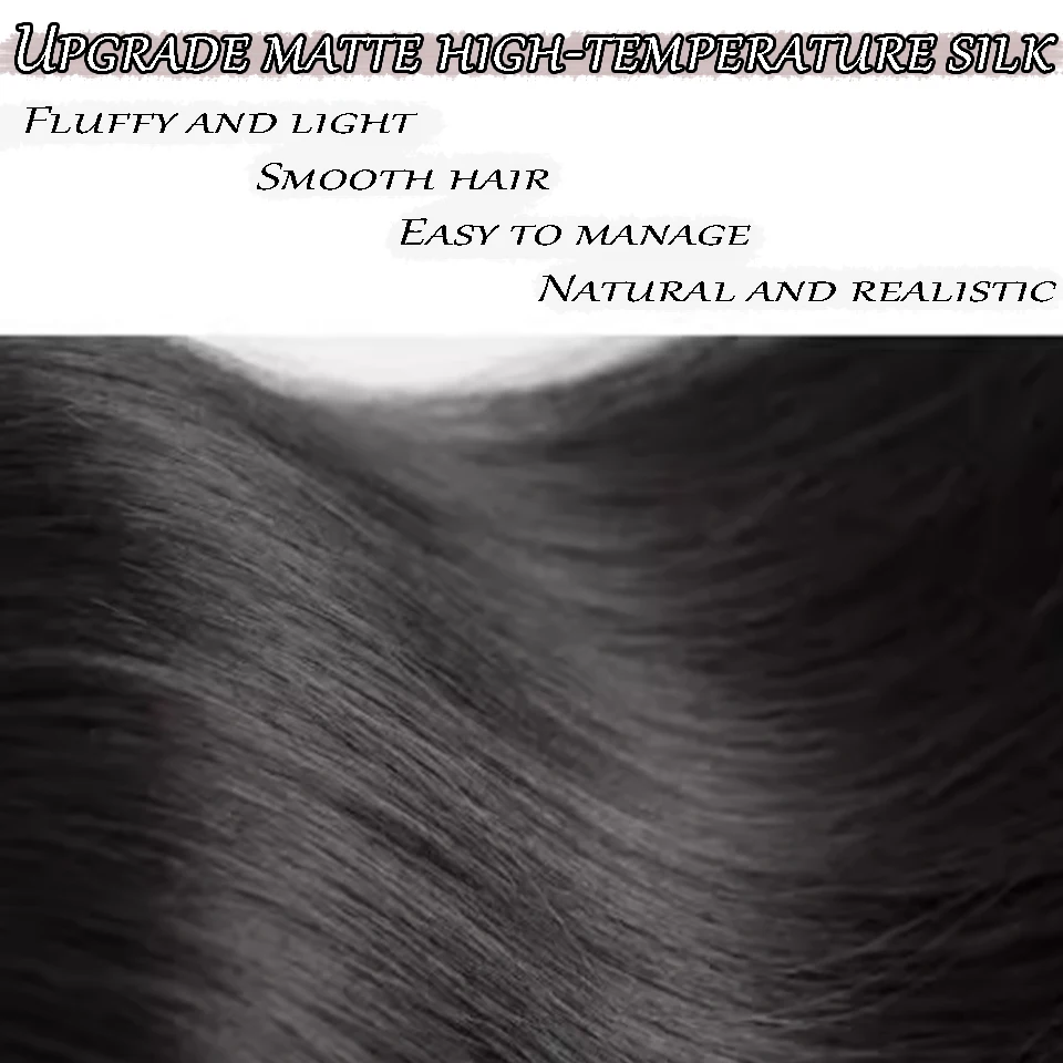 XIYUE Synthetic Wig Women's Head Cover Fold New Short hairstyle Hair Band Wig One Piece Fashion Half Head Cover Wig