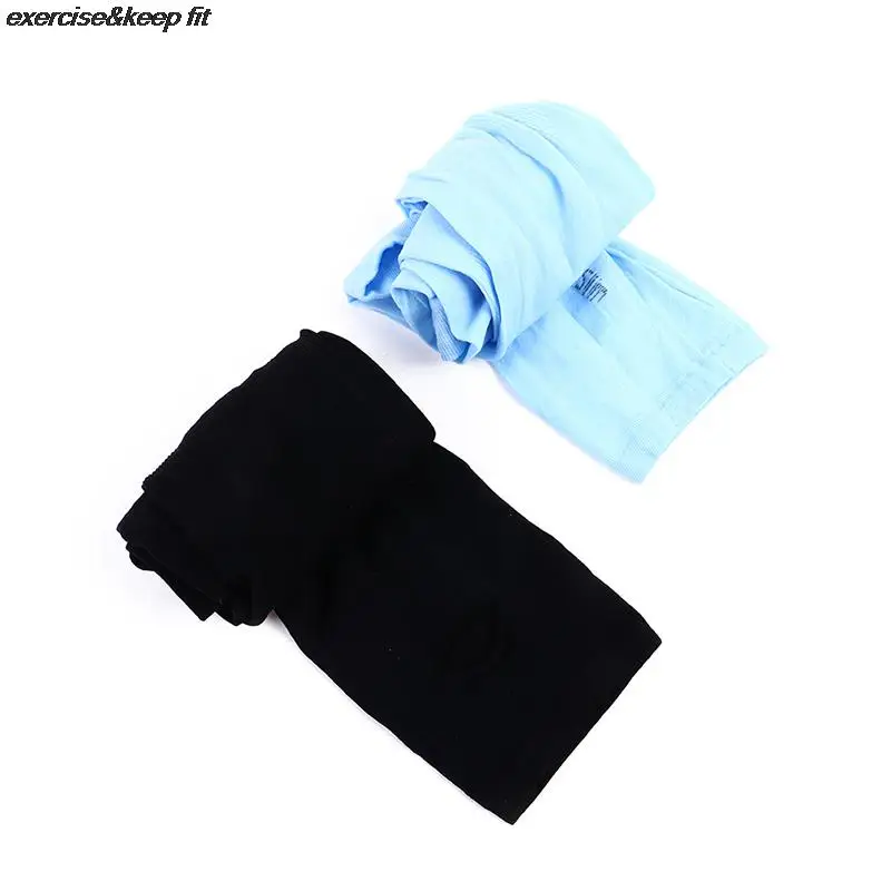 Sun Protection Sleeves 1Pair Ice Silk Sleeve Arm Sleeves Anti-Slip Summer Men Women Outdoor Riding UV Protect