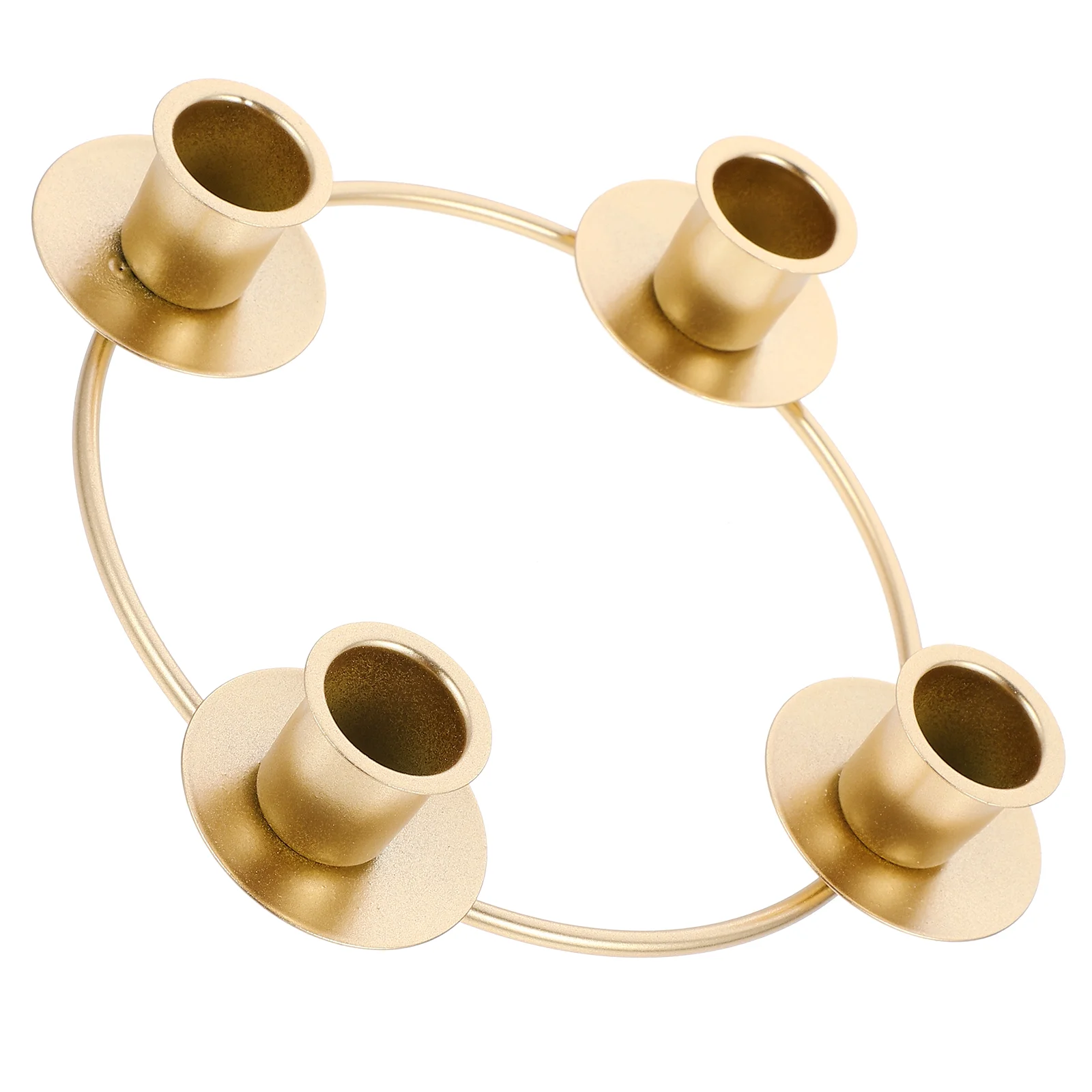 

Advent Candle Holder Stand Iron Christmas Candle Wreath Holder Ring Candle Stand Dinner Desktop Party Wedding Party Decoration