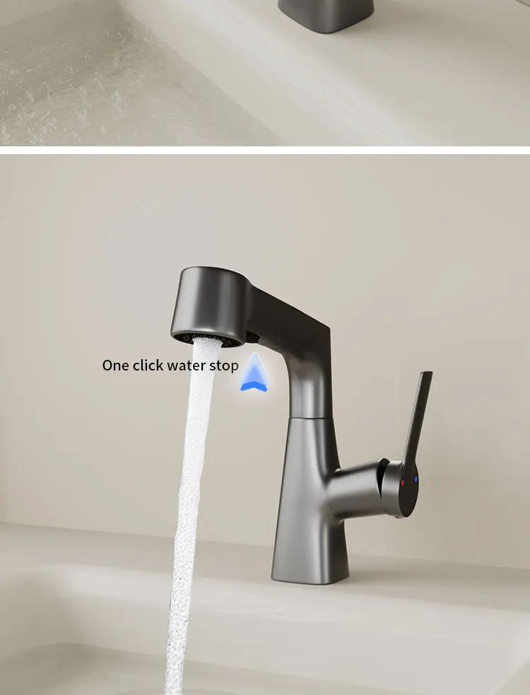 Description Picture 6 of itemWashbasin Faucet Korea Bathroom Swivel Faucet Bathroom Sink Tap Tapware Blender Washbasin Tap