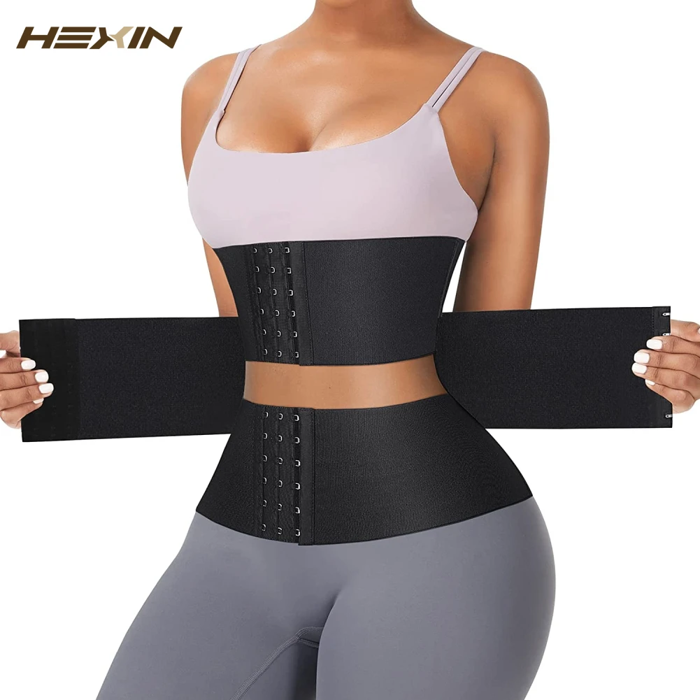 3 Pieces Of Segmented Breasted Snatch Me Up Bandage Wrap Waist Trainer
