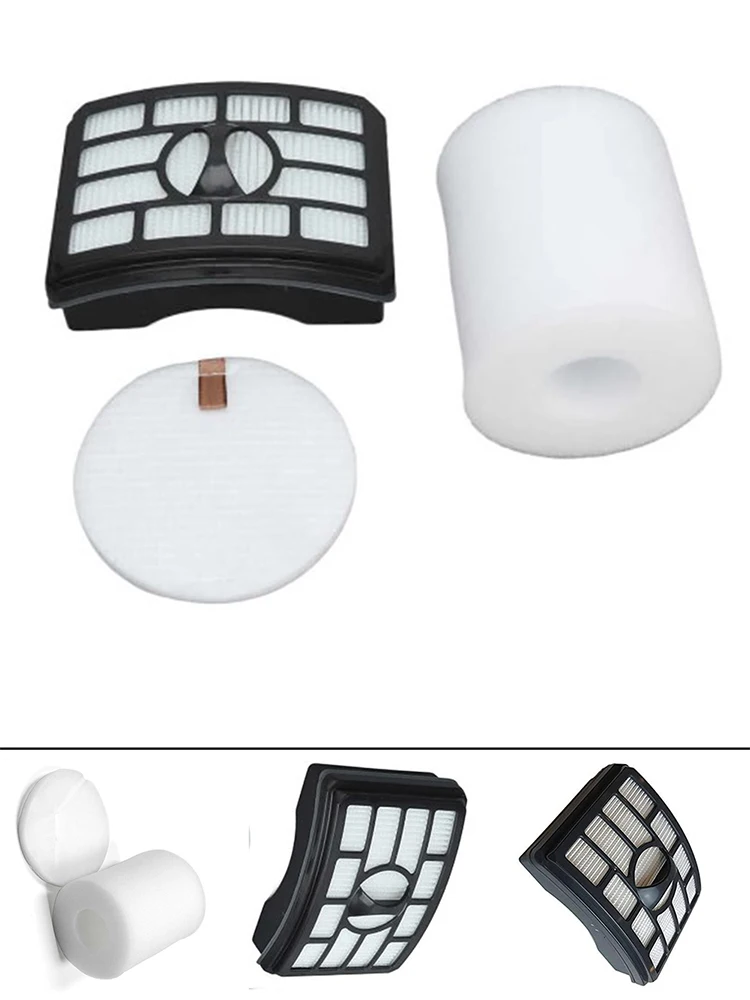Black Hepa Filter Kit For Shark Vacuum Navigator Lift Away NV350 NV351