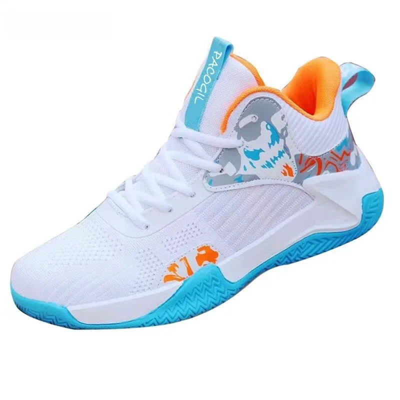 High Gang Men's 2024 New Versatile Breathable Trendy Casual  Student Sports Shoes Mesh Running Shoes Men's Vulcanize Shoes 5