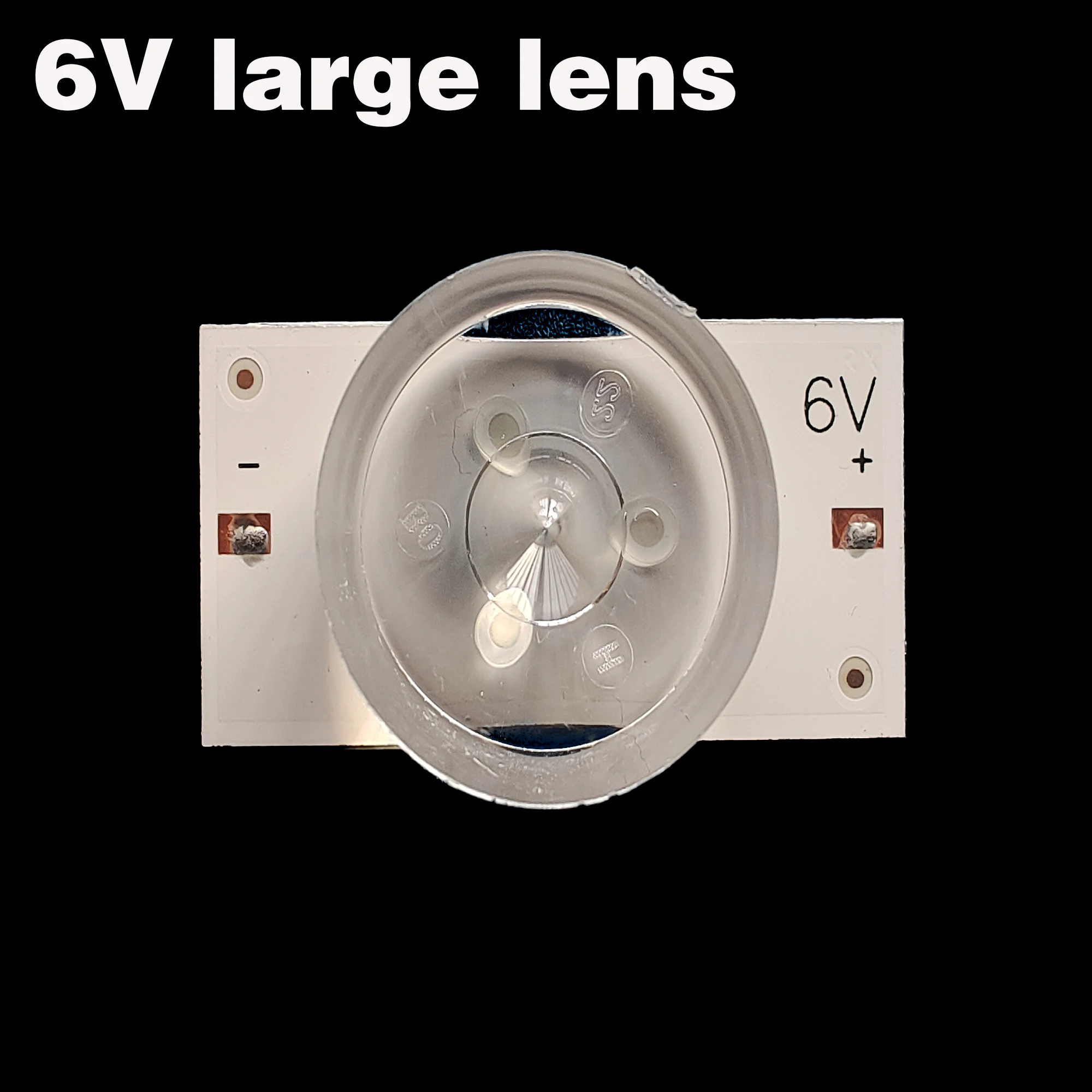 Pcsuniversal Led Backlight Strip 6v 3v Smd Contas de Luz com Óptica Len Fliter para 3265 Polegada Led tv Reparação Manutenção Simples 100 - Imagem 3