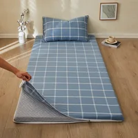 Fully Enclosed Double-sided Zipper Mattress Protective Cover Made of Cotton and Washed Cotton for Student Dormitories