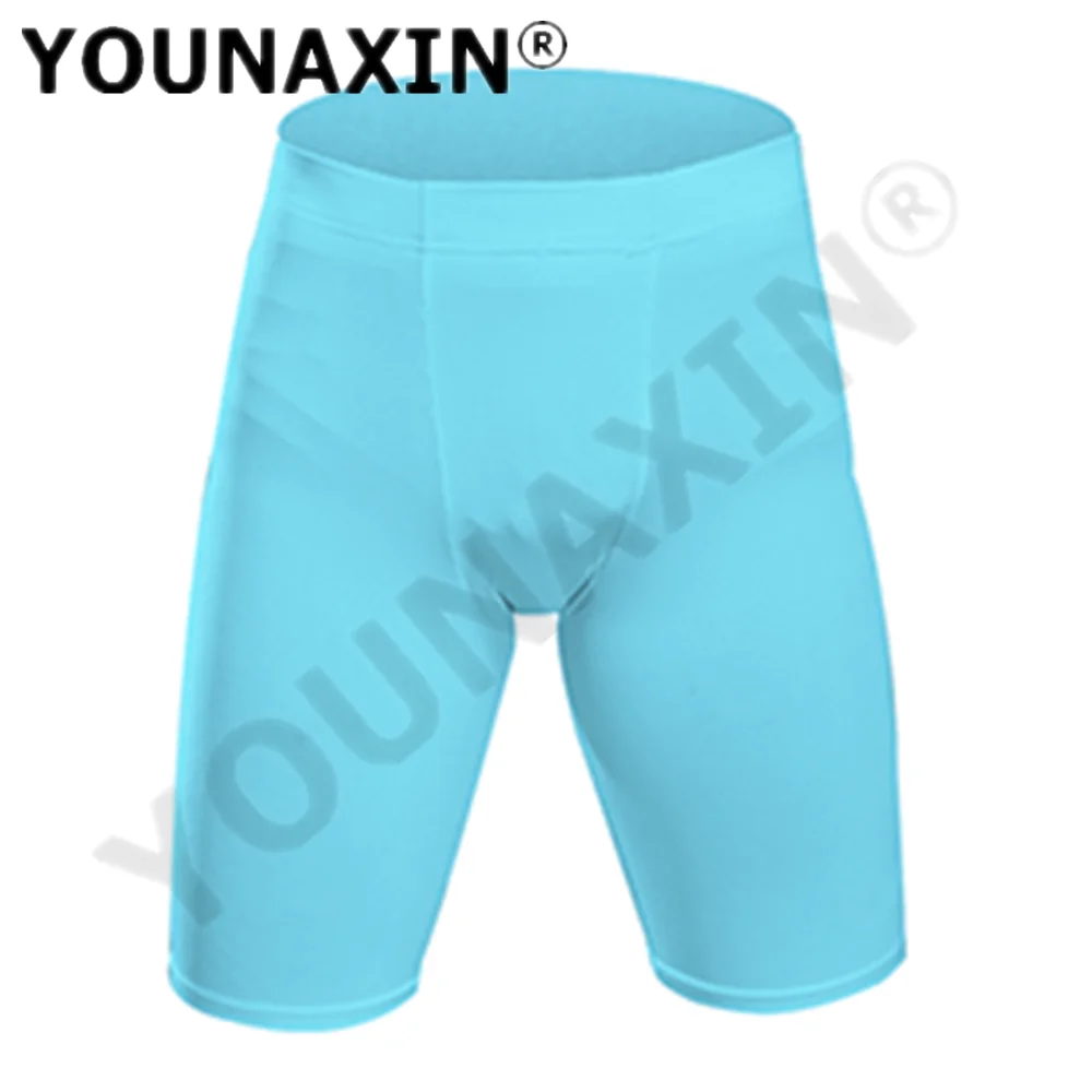 Men's Base Layer Sports Shorts Gym Basketball Pants Football Leggings Fitness Jogger Running Workout Training Quick-Dry