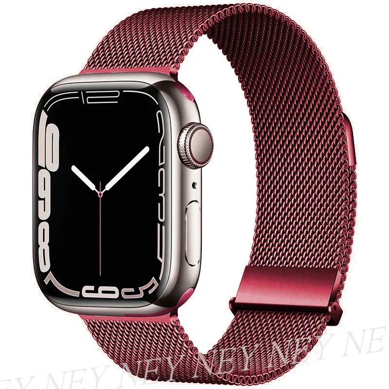 Sleek Milanese Loop Stainless Steel Watch Band Strap Bracelet