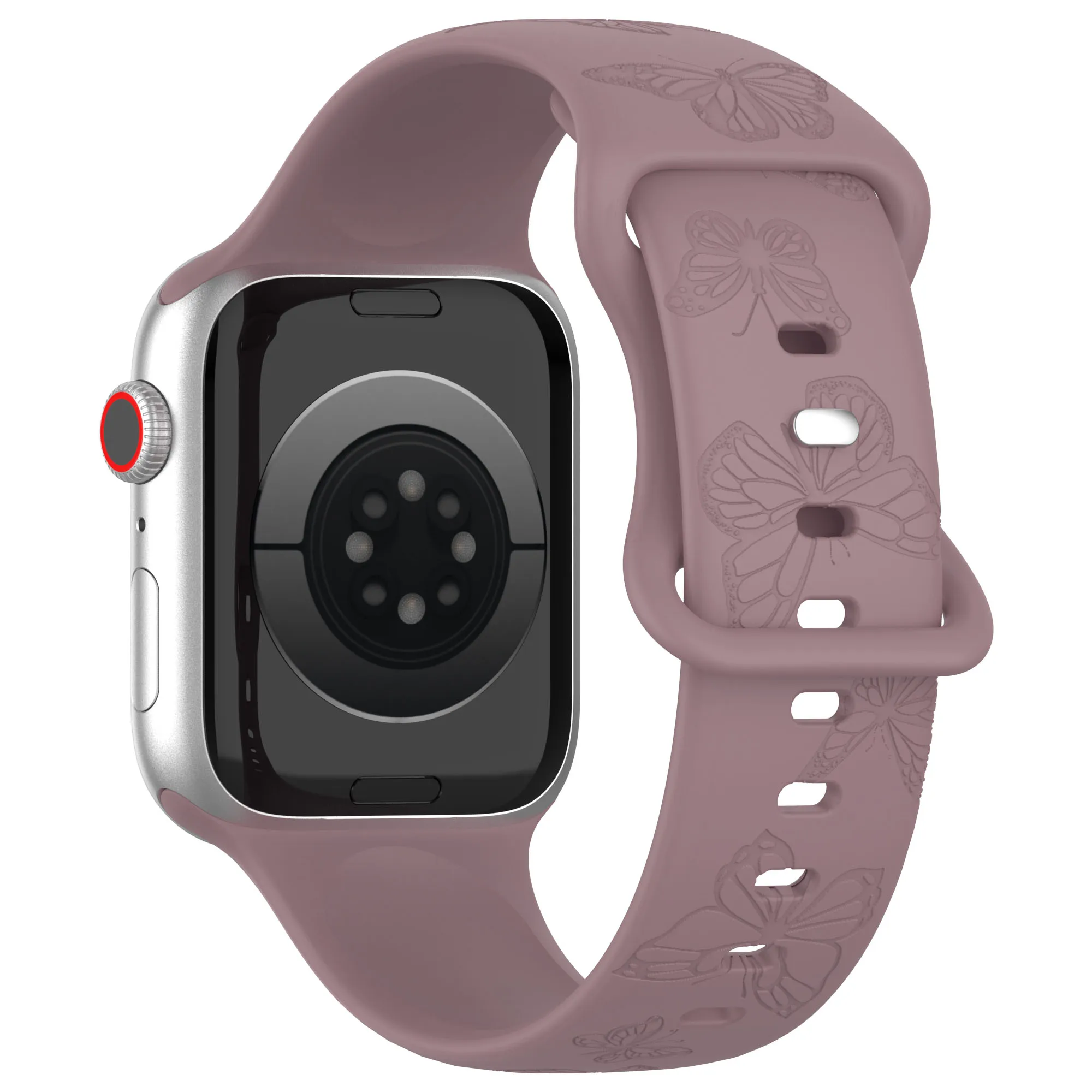 Stylish Pattern Silicone Strap for Women - Smartwatch Bracelet Belt