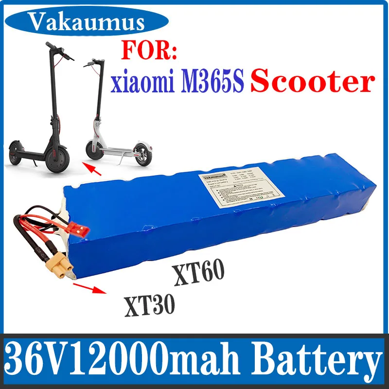 

Lithium Battery FOR Xiaomi Mijia M365 Electric Scooter, 18650, 10S, 3P, 36V, 20Ah, 42V, SC, Communication, Waterproof Packaging