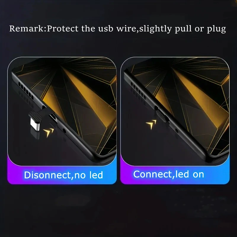 Luxury Geometry LED Light Glow Phone Case with Luminous Circuit Design