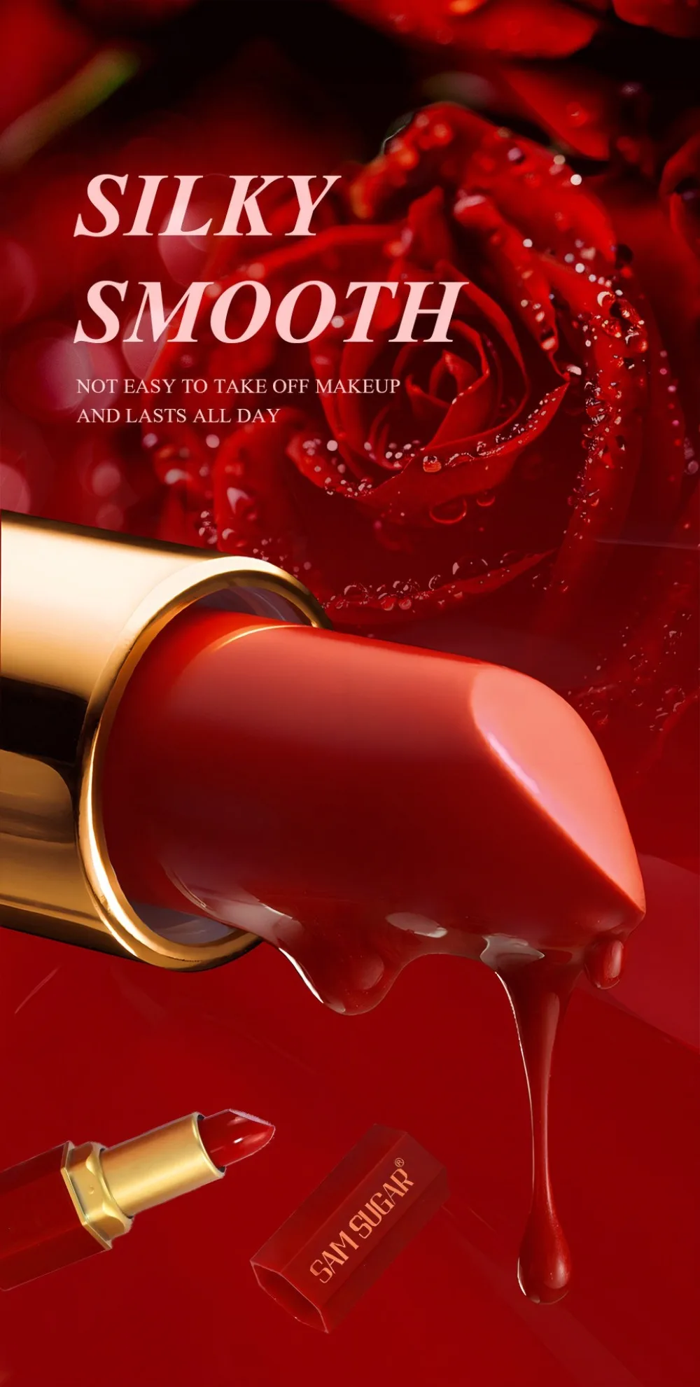 Long Lasting Metallic Lipstick Shiny Glitter Sparkling Lip Gloss_voghion.com
