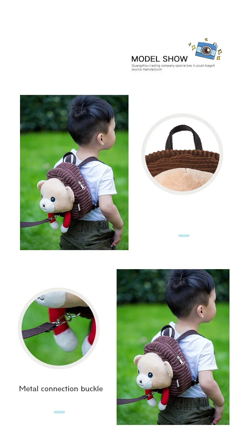 New Cartoon Anti-Lost Toddler Backpack