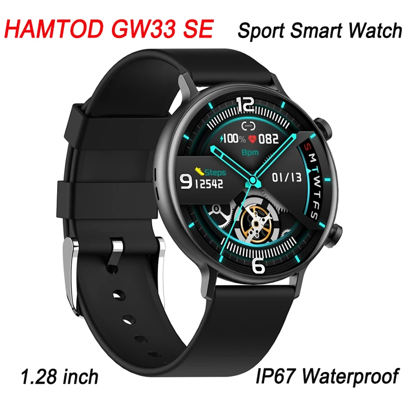 

HAMTOD GW33 SE 1.28 inch TFT Screen Smart Watch 180mAh IP67 Waterproof Support Bluetooth Call / Women Menstrual Cycle Reminder