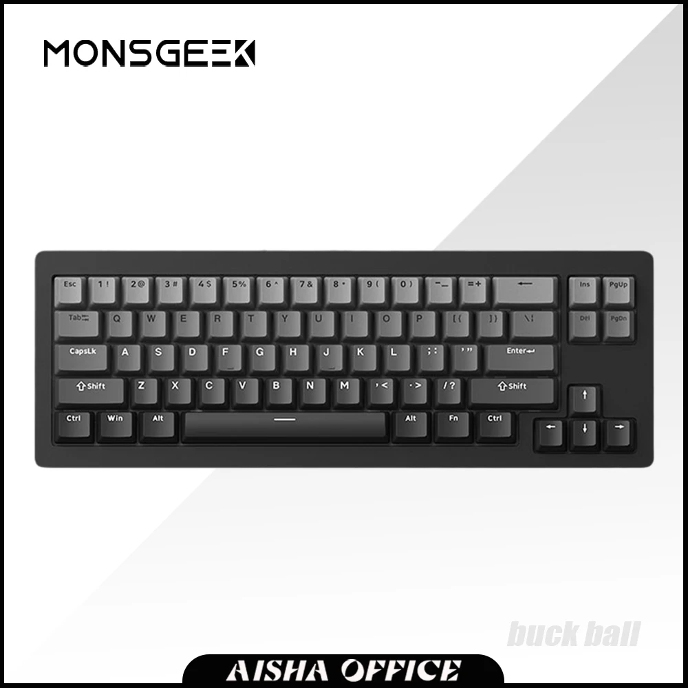 

MONSGEEK M7W Mechanical Keyboard Aluminium Alloy Three Mode Wireless Gaming Keyboard Hot Swap RGB Pc Gamer Accessories Mac Gift