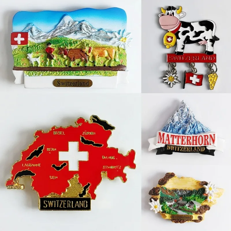 Switzerland Travelling Souvenirs Swiss Map Fridge Magnets Alps Jungfrau Refrigerator Stickers Home Decoration Wedding Gifts switzerland travelling souvenirs swiss map fridge magnets alps jungfrau refrigerator stickers home decoration wedding gifts