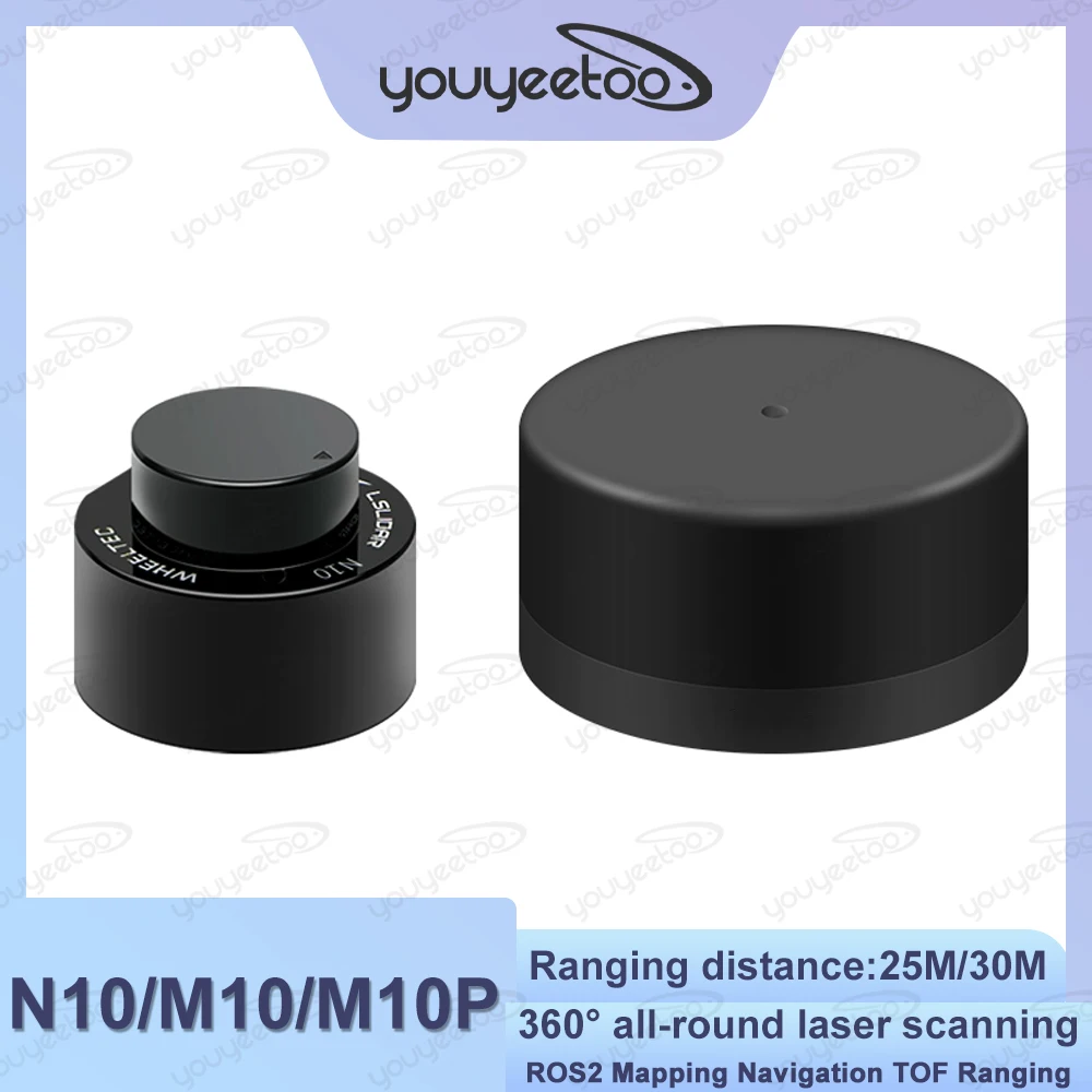 Intelligent Anti-glare Laser Radar M10/N10 Indoor Outdoor Universal 30M Ranging ROS Lidar Sensor Navigation Obstacle Avoidance