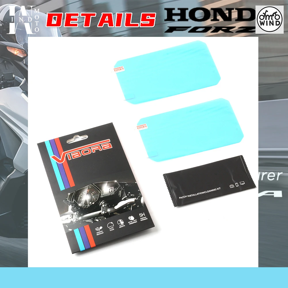 Dashboard instrument soft film for Honda Forza350 meter film speedometer sticker protector decals motorcycle sticker set