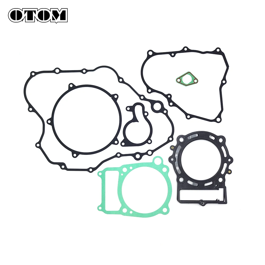 OTOM Motorcycle Engine Accessories Complete Gasket Kit Top Bottom End Full Machine Pad Seal Set For ZONGSHEN NC450 ZS194MQ KAYO