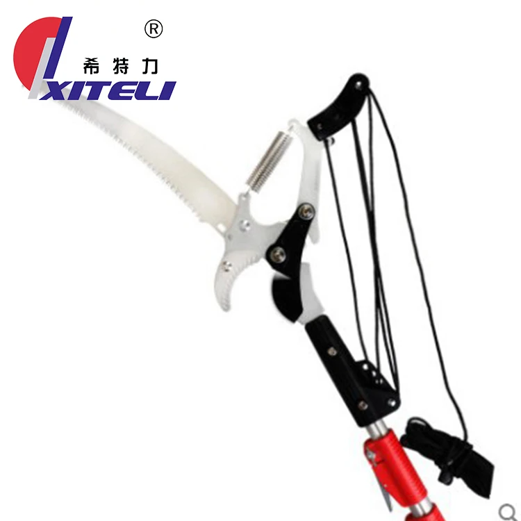 Telescopic Tree Pruner For Garden Tools Long Handle Pruning Saw With Blades