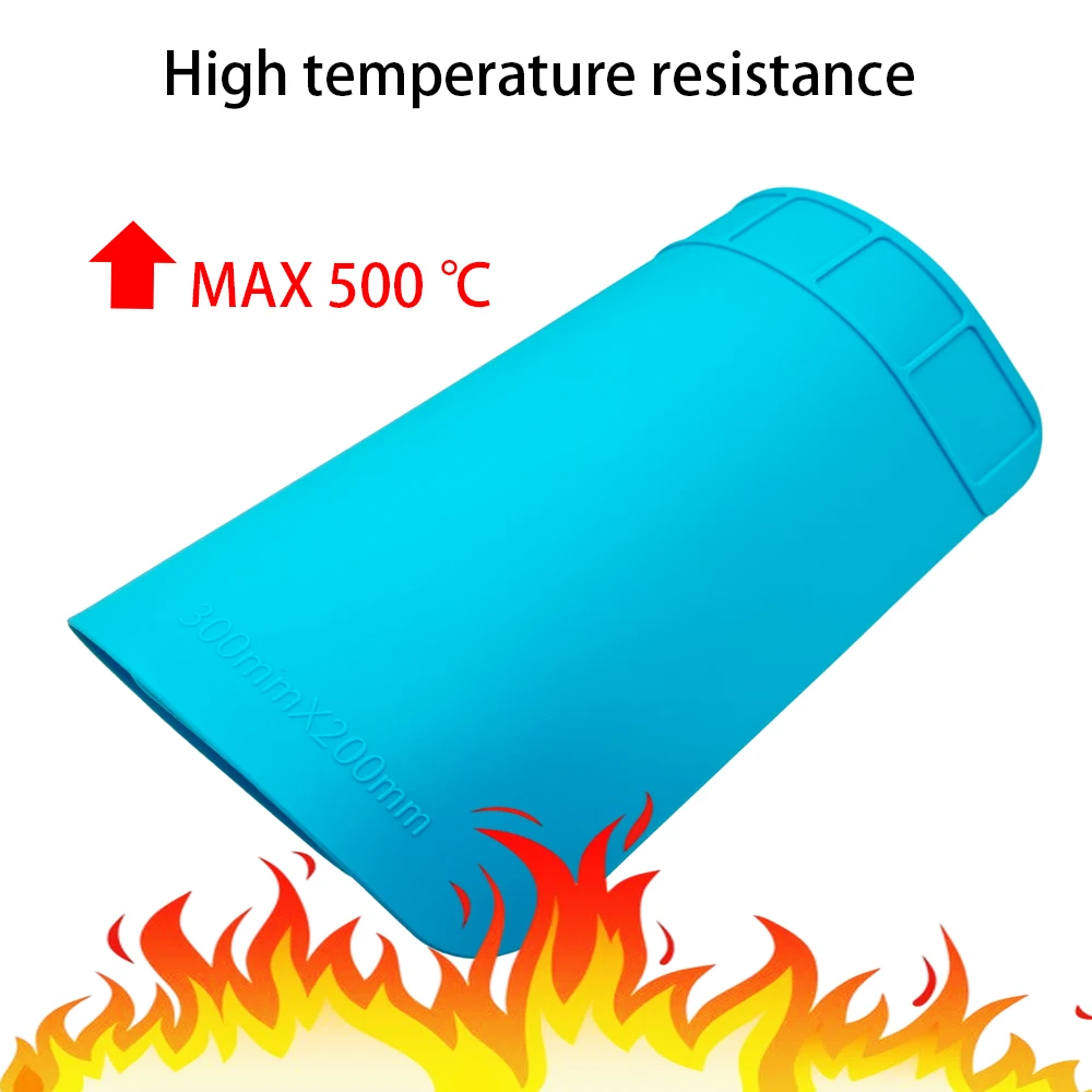 Soldering Station Mat Repair Pad Insulation Heat-Resistant For BGA Station