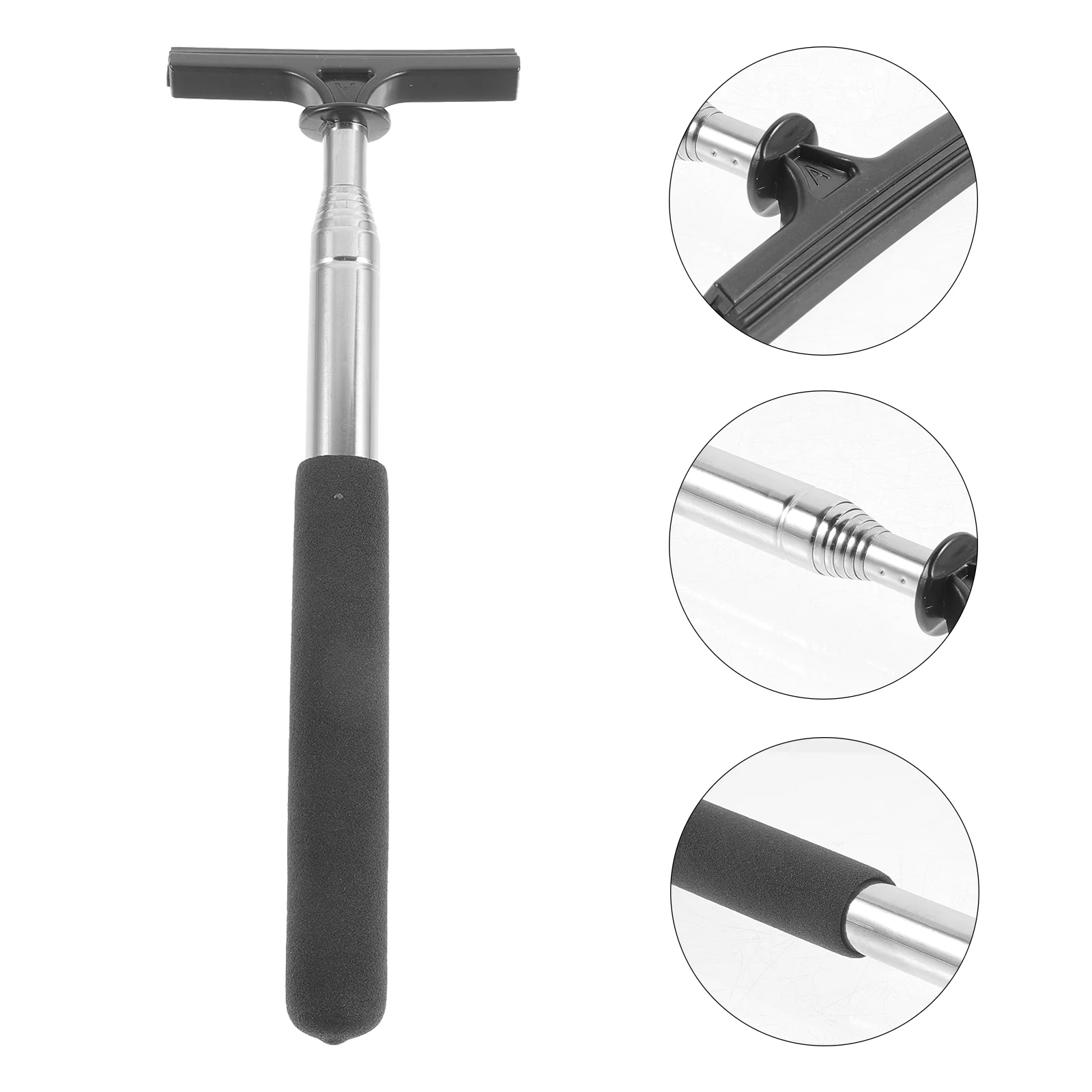 

Retractable Rear View Mirror Wiper Snow Brush Ice Scraper Car Snow Scraper Brush Shovel Extendable Snow Brush Squeegee Ice