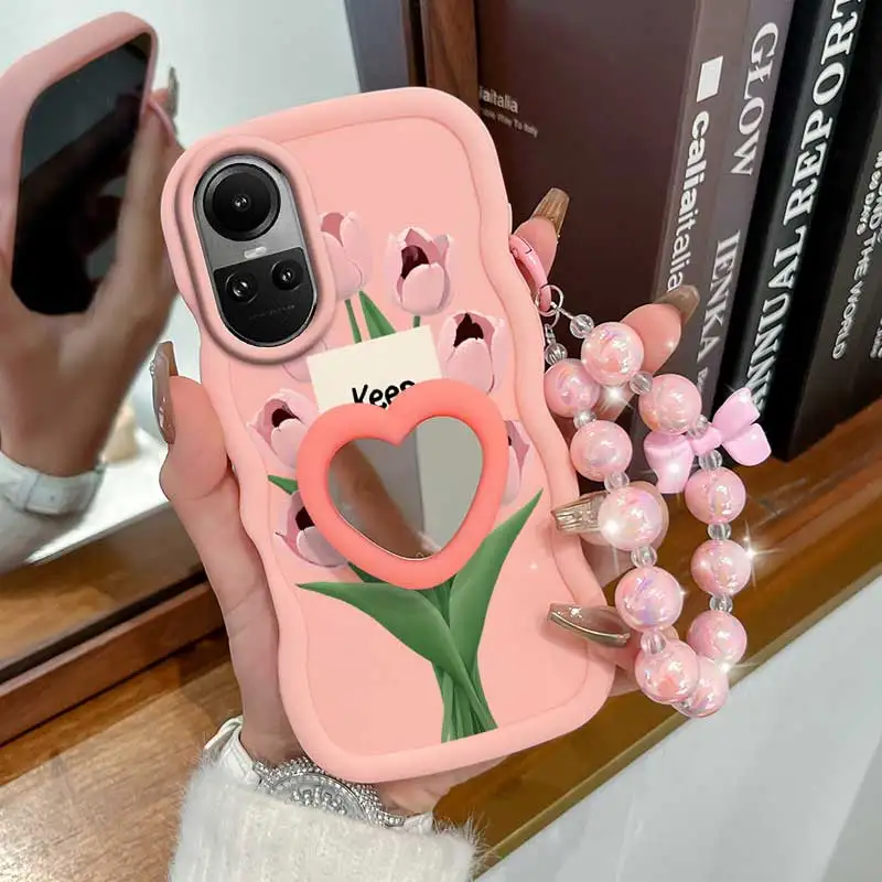 3-Piece Set: Stay Happy Phone Case with Lanyard & Stand