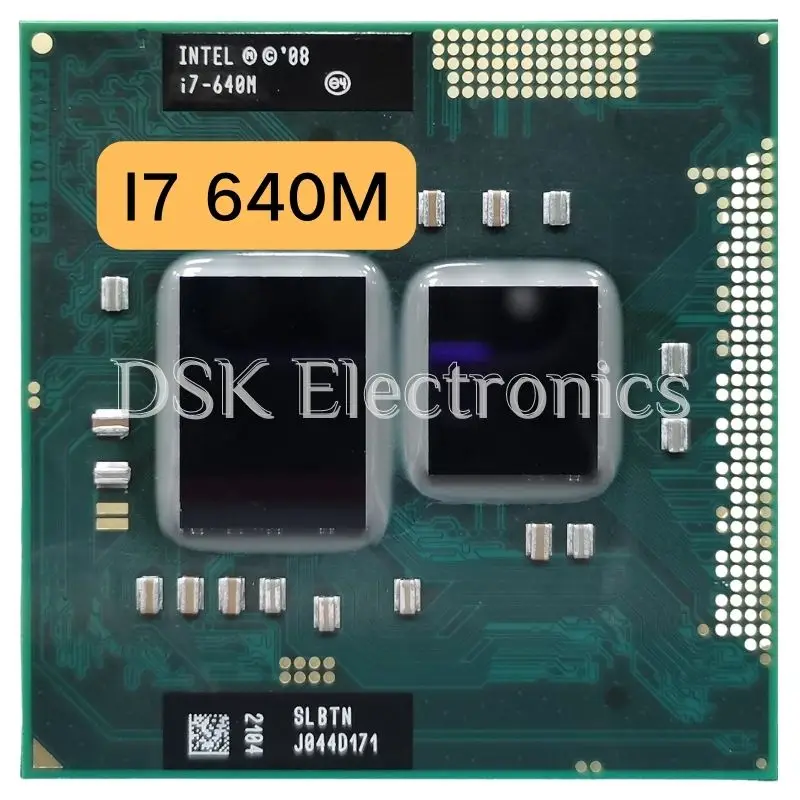Процессор Intel Core i7-640M i7 640M SLBTN 2,8 ГГц двухъядерный ...