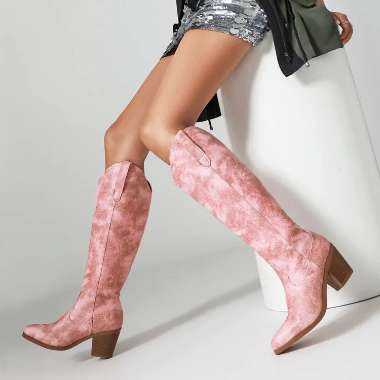 

Boots Women New 2023 Zipper Sexy Thigh High Heels High Sexy Winter Footwear Female Shoes Over-the-Knee Large Size Stiletto Rubbe