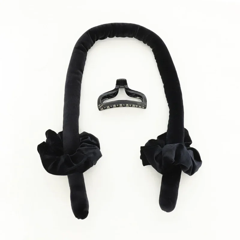 Hair Curling Tools Foam Wave Heatless Velvet Sponge Curler