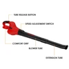 Cordless Leaf Blower Compatible with Milwaukee 18V Battery (Tool Only) Electric Handheld Jobsite Air Blower for Lawn Care Yard 2