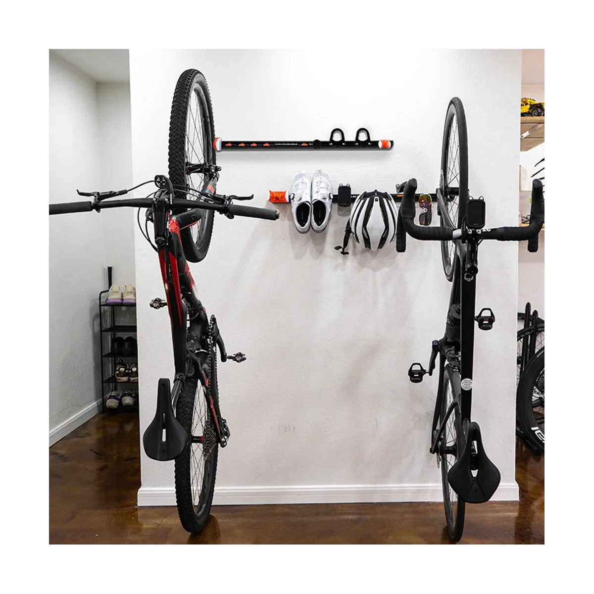 

Настенная стойка для велосипедных шестерен, оборудование для дорожного и горного велосипеда, стеллаж из алюминиевого сплава