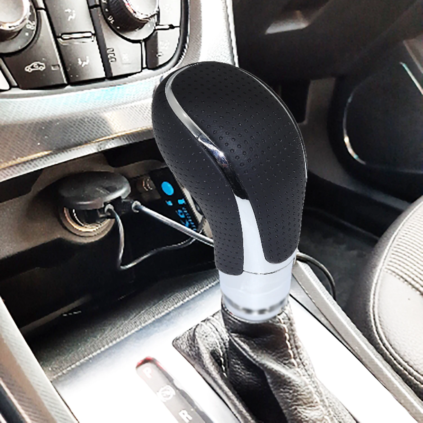 Auto-Automatik-Stick-Shift-Schaltknauf für Opel Insignia, Schwarz