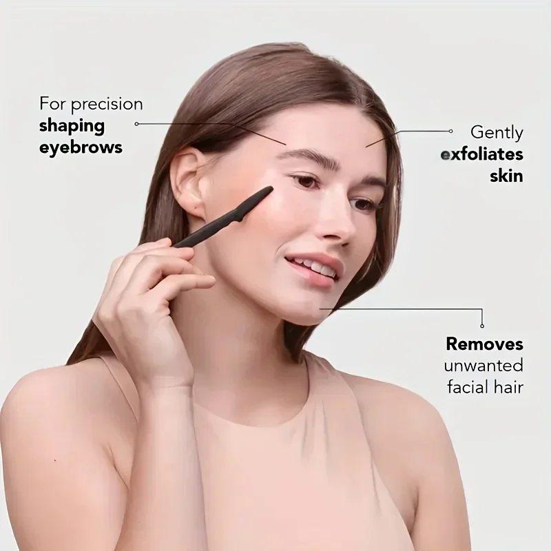 Multifunction Eyebrow Razor Kit Precise Trimming Shaping Facial Hair Removal Tool Easy Grip Handle eyebrow trimmer set eyebrow razor set eyebrow razor eyebrow trimmer 3/5/6/12/24Pcs