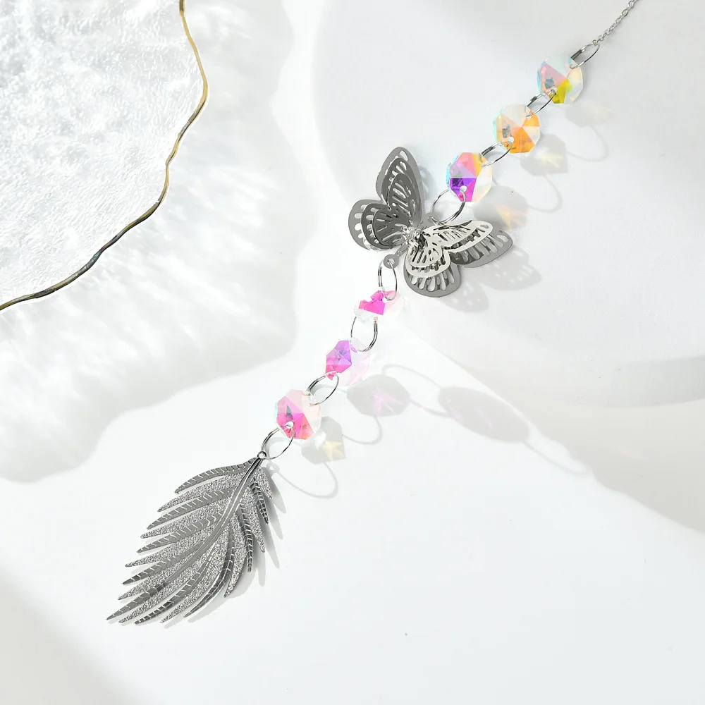 Hummingbird Sun catcher Pendant Bedroom Wall Decor Ornament for Family Friends Kids Gift